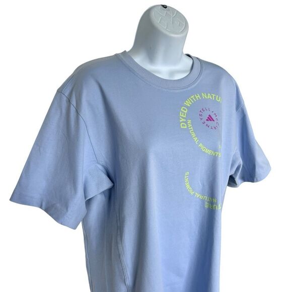 Adidas Stella McCartney Natural Dye T-Shirt Oversized Size Small - Picture 2 of 6